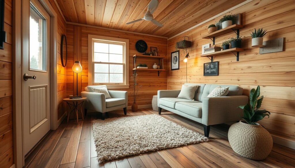Cozy tiny home interior Cozy tiny home interior