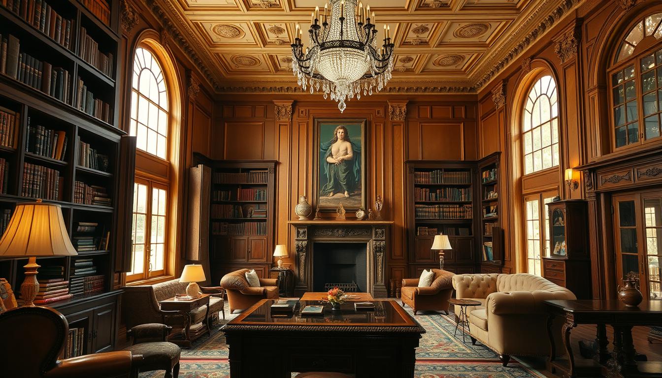colonial home interior