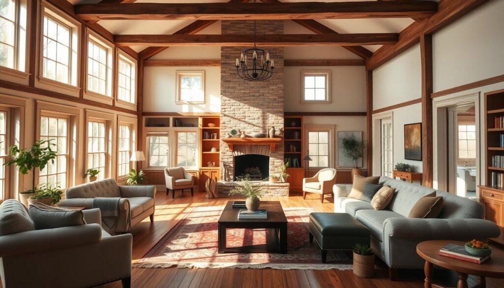 colonial homes interior