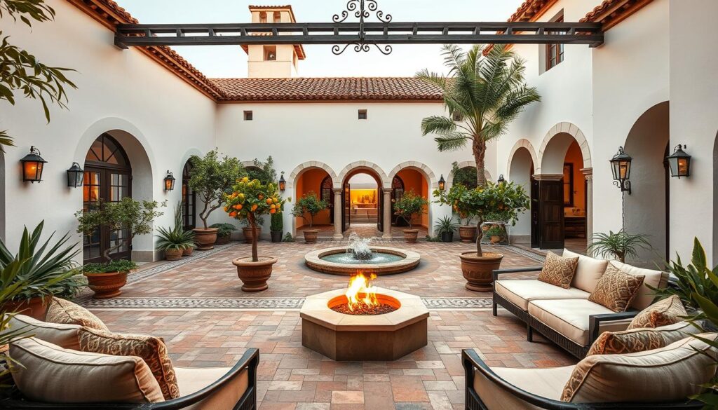contemporary Spanish home design outdoor spaces contemporary Spanish home design outdoor spaces