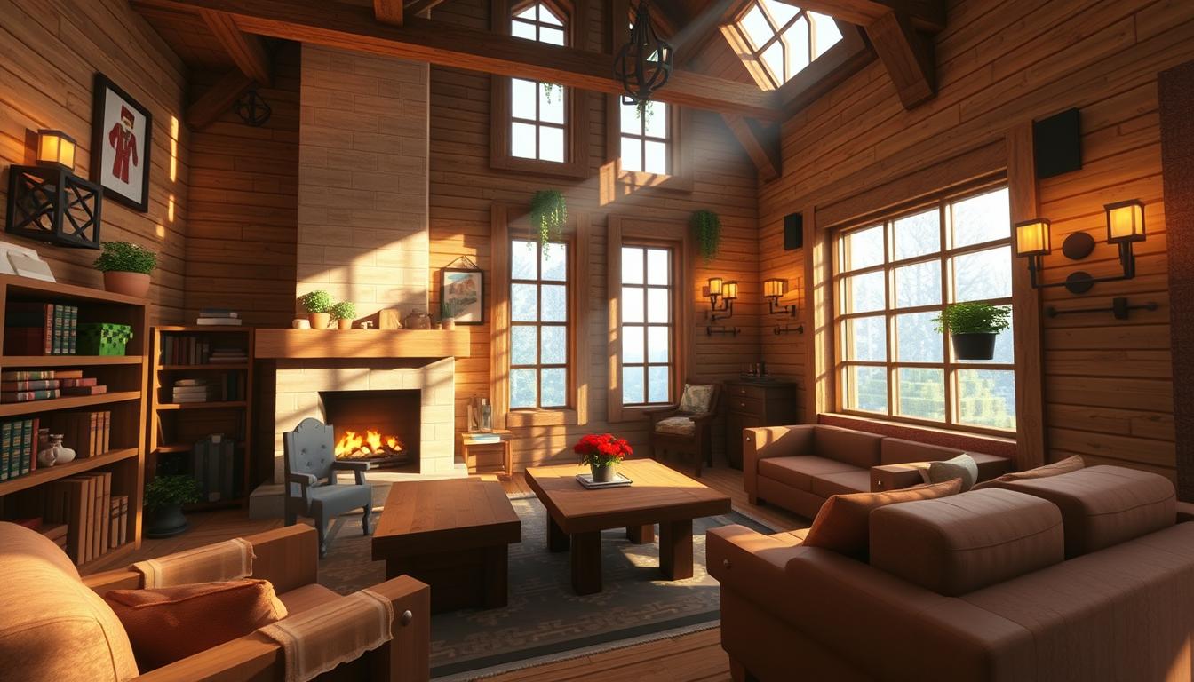 minecraft home interior
