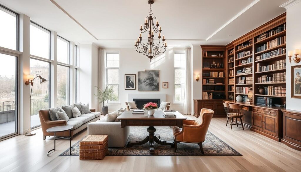 modern vs vintage interior design
