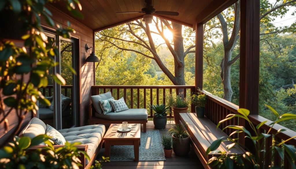 tiny home outdoor living tiny home outdoor living
