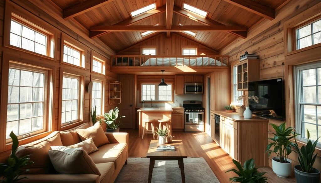 Sustainable Tiny Home Interior Sustainable Tiny Home Interior