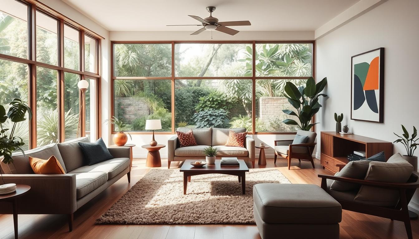 mid century modern homes interior