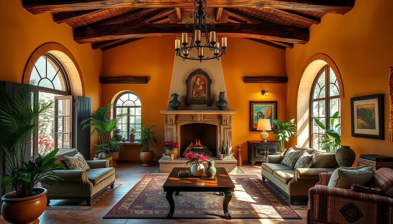spanish style homes interior design